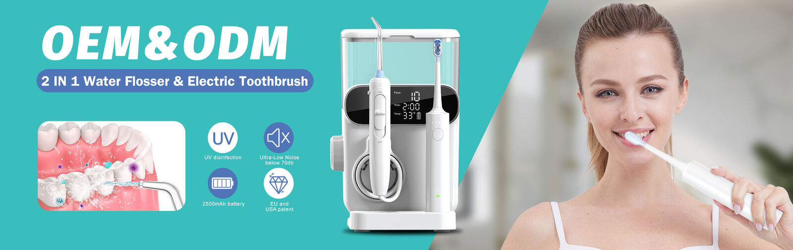 Προφορικό νερό Flosser