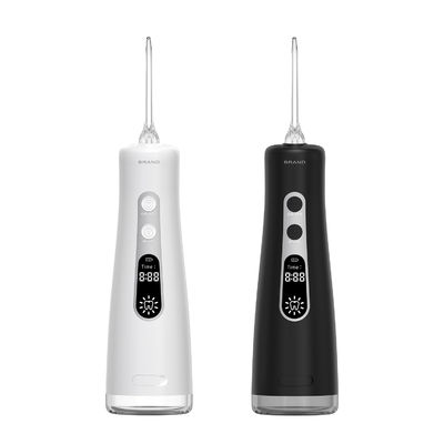 Oral Irrigator Dental Care 350ml Tank Rechargeable USB LED Display Electric Portable Water Flosser