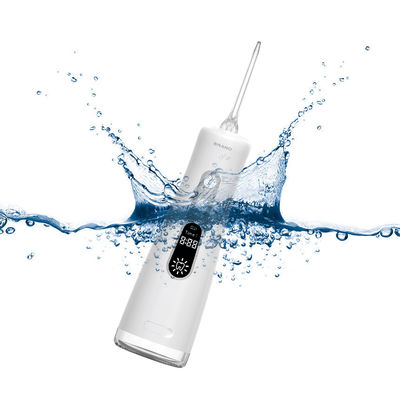 2 Working Modes USB Rechargeable Cordless Electric Water Flosser IPX7 Waterproof Portable Dental Flosser