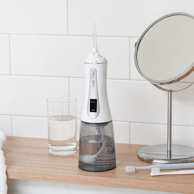 1800mAh Portable Cordless Dental Water Jet,LED Display Water Irrigator For Mouth