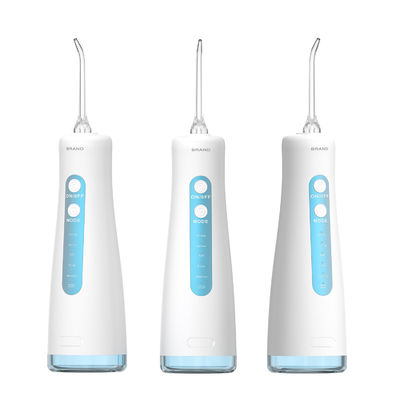 4 Nozzle Cordless White Oral Water Flosser With 300ML Water Tank