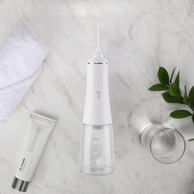 FCC ABS Quiet Oral Water Flosser Wireless White Gray Transpent Color